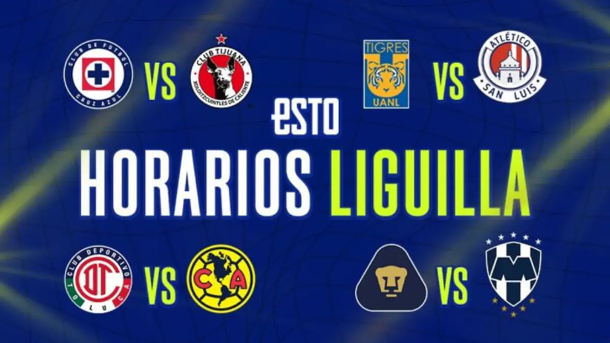 Horarios Liguilla